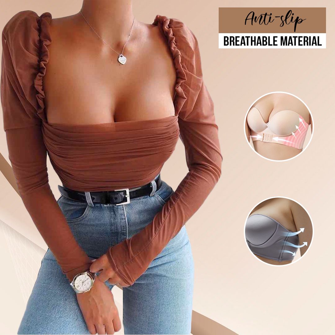 Up Wing - Front Buckle Strapless Wireless 🅑🅡🅐