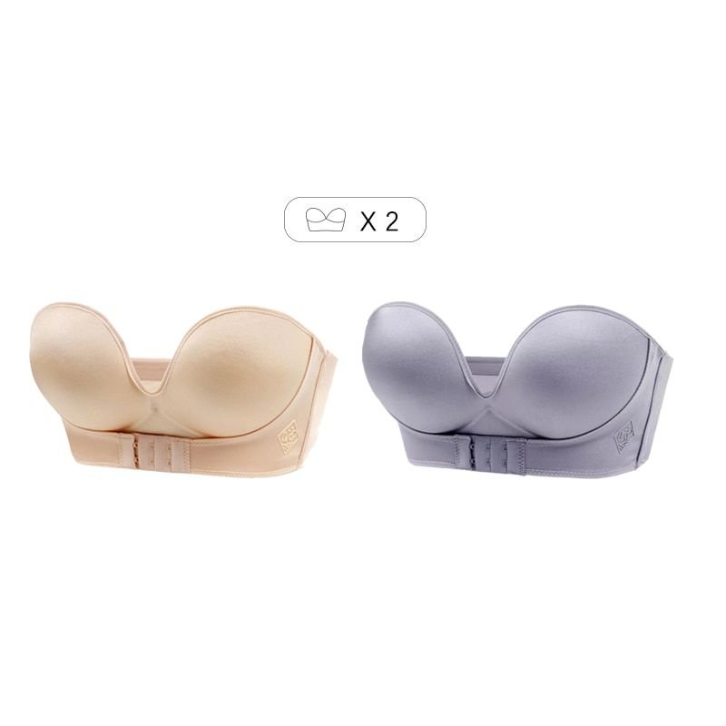Up Wing - Front Buckle Strapless Wireless 🅑🅡🅐